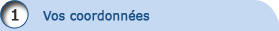 Vos coordonn&eacute;es
